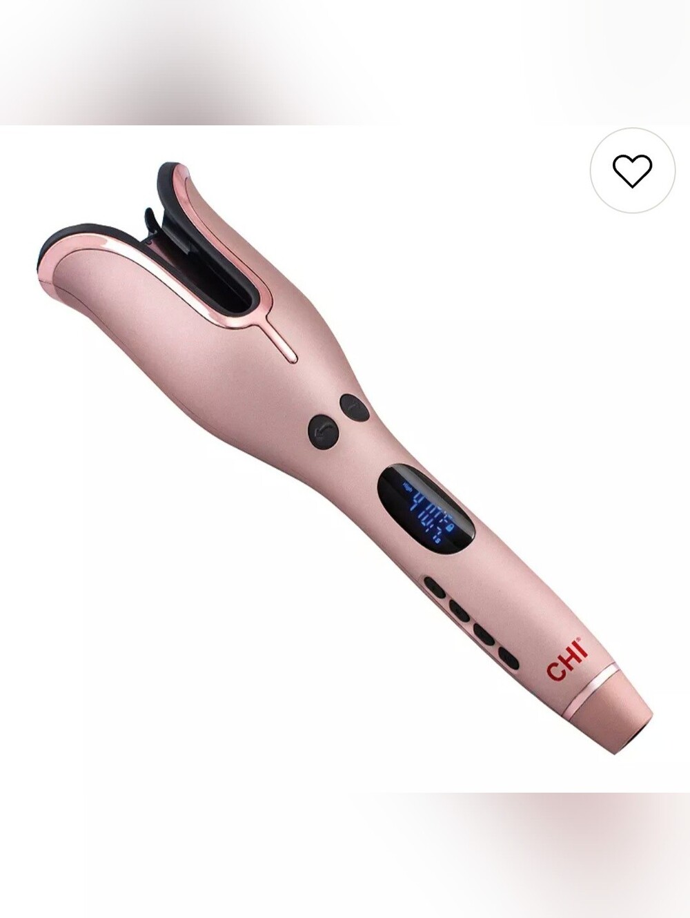CHI Barbie Rose Gold Auto Curler - Digital Display